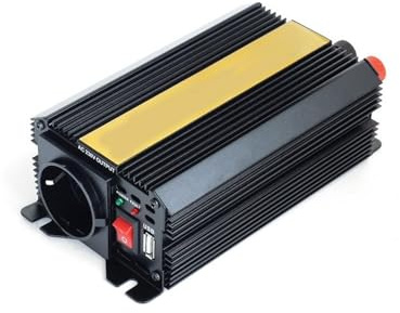Convertidor de Corriente DC 12V a AC 230V, 300W, Ideal para Transformar energía y Alimentar Dispositivos eléctricos.