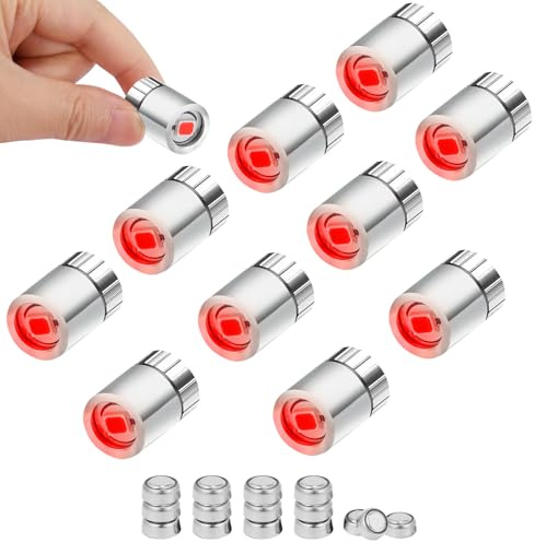KATELUO 10 Pezzi Mini Luci LED a Batteria, Mini Luci a LED per Casa Delle Bambole, per Case Delle Bambole Giocattoli Vetrine Fai Da Te