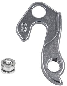 TerchPilet Derailleur Hanger 442 GH-078 – Compatible with Stevens, Ridley, Bianchi C Sport, Boardman MHT 8.8, CO-OP CTY 1.2, Corratec C Cross – Silver Alloy with Screws Included
