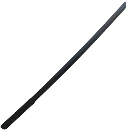 Sportech Italia - Bokken legno Suburito, Bokuto con Tsuka-ito allenamento per Aikido, Iaido, Kobudo, Kendo, Kenjutsu Katori Shinto ryu (Ebano)