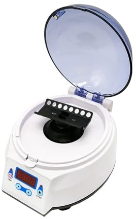 Centrifuga da Laboratorio, Mini centrifuga con display digitale ad alta velocità Piccolo colonizzatore elettrico di separazione da laboratorio(4)