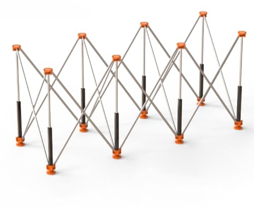 YUQIWKK Soporte De Trabajo Plegable Portátil, con Bolsa De Almacenamiento, Tablero No Incluido, Banco De Trabajo Plegable, para Garaje, Taller Y Exterior, Sin Montaje, Diseño Telescópico(12 Legs)