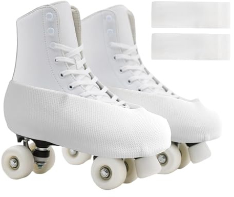 para Patines de Hielo Protección Elástica | Cubrepatines Para Mujeres, Hombres, Niños, Niñas, Adolescentes, Adultos, Entrenamiento, Deporte Y Hockey Sobre