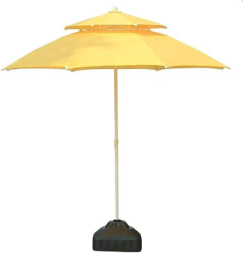 Garden Parasol Umbrella Beach Umbrella Outdoor Sun Shade for Beach/Pool/Garden Umbrellas Round Sunsn Water/UV-Resistant Market Umbrella