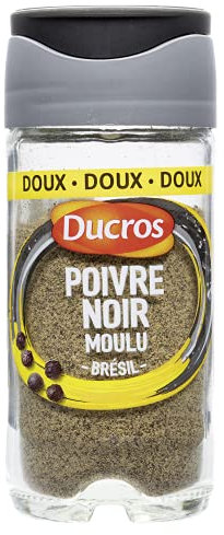 DUCROS - Poivre Noir Moulu du Brésil 32 g