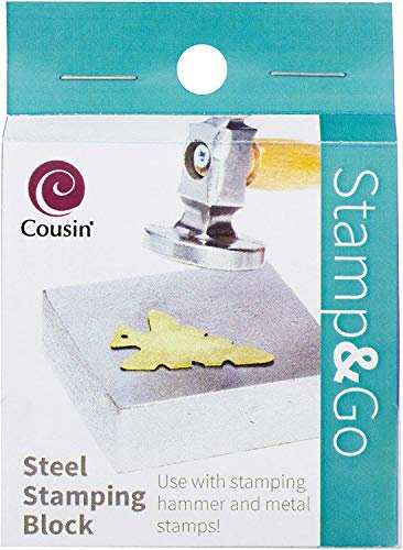 Cousin DIY 34708703 Stämpel & Go Stämpelblock, Silver