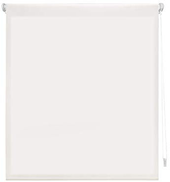 Blindecor Aure | Estor enrollable Easyfix translúcido liso - Blanco roto, 67 x 180 cm (ancho por alto) | Tamaño de la Tela 64 x 175 cm | Estores sin herramientas para ventanas