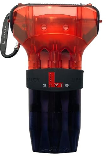 L-Style - Krystal One Case - N9 Twin Color Farbe Rot-Schwarz