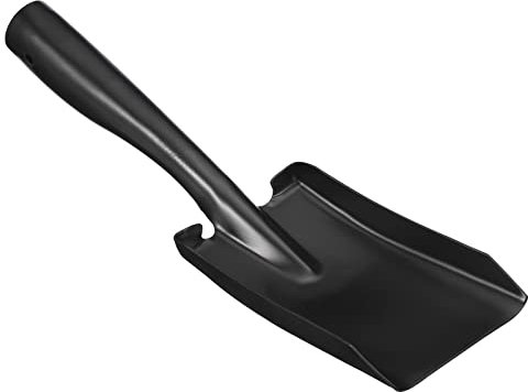 PATIKIL Giardino Spatola Giardinaggio Mano Paletta Carbone Acciaio Quadrato Testa Paletta Giardino Strumenti per Fiore Letto Patio