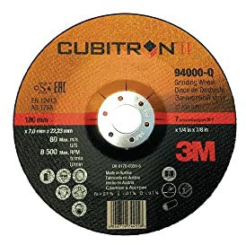 DISCO DE DESBASTE CUBITRONÖ II D 125 X GR 7 MM GRANULACIÓN 3