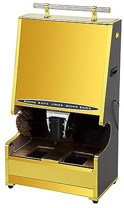 Máquina eléctrica para lustrar Zapatos domésticos, Pulidora automática de Zapatos por inducción, Máquina lustradora de Zapatos de Acero Inoxidable, Limpiabotas Vertical para el hogar