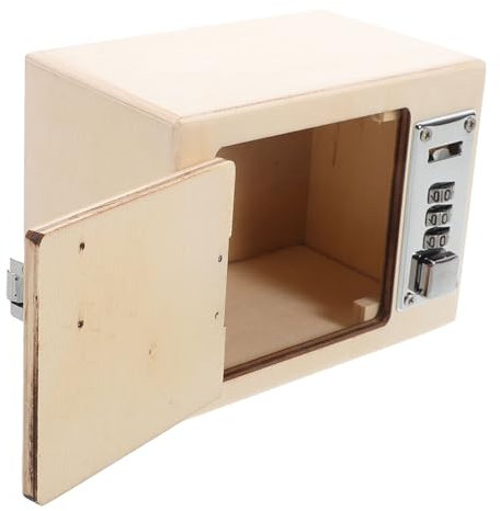QUMIIRITY Holzkiste Mit Schloss Kleine Vintage-holzkiste Aufbewahrungsbox Für Schmuck Schlüsselkasten Aus Holz Dekorative Schatzkiste Für Junge Mädchen Münze Und Andenken Speichern