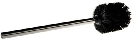 Brosse de Toilette Lot de 3, Manche en Acier Inoxydable, Noire