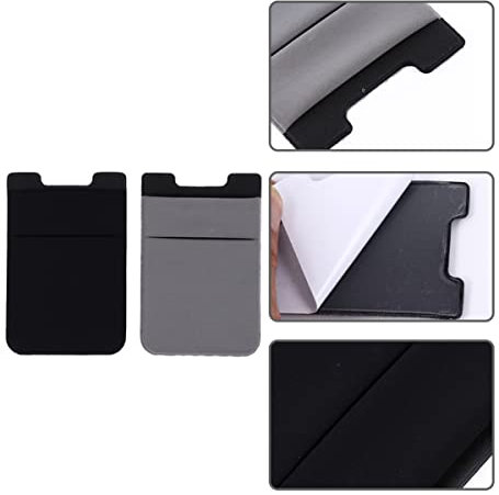 CHICAMPERA 2 pezzi Custodia per Smartphone Portacarte Retro per Telefono Design e Compatibile con La Maggior Parte Dei