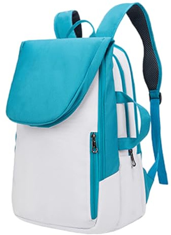 ycezw Tennis-Rucksack für Damen – Badmintonschläger-Rucksack, Tennis für Damen und Herren, 50 l, hält 3 Schläger professionell, wasserdicht und hitzebeständig