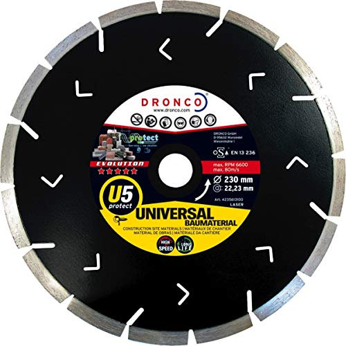 Ronco Evolution U5 protect Disque à tronçonner diamanté 230 x 350 mm Dimensions 300 x 2,8 x 20 mm