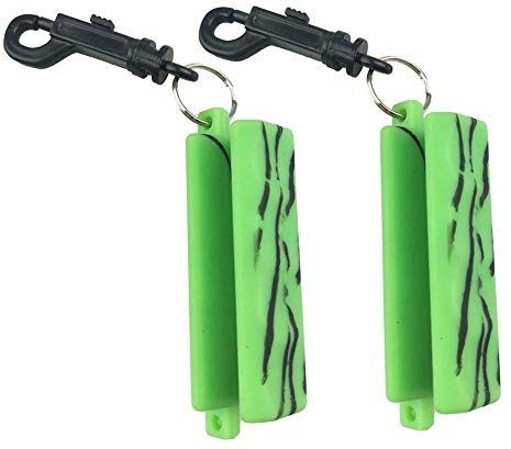 ZSHJGJR Archery Arrow Puller Gripper Target Remover Rubber with Belt Clip for Bow Accessory 2 Pack (Green Black)
