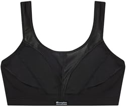 Shock Absorber Women's Active D+ Max Support Sports Bra U10035, New Black, 30D