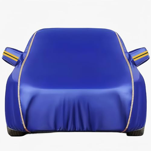 Vollgarage Autoplane Für BMW M3 Coupe/Cabrio E30 E36 E46 E92 E93 Autoabdeckung Wasserdicht Autoabdeckung Outdoor Regen Sonne Staub Schutz Autohülle Autovollgarage Mit Gummizug Plane Wasserdicht (Colo