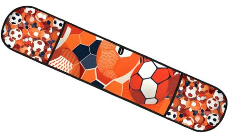 Double maniques de cuisine - Motif football - Résistant à la chaleur - Pour la cuisine et la pâtisserie