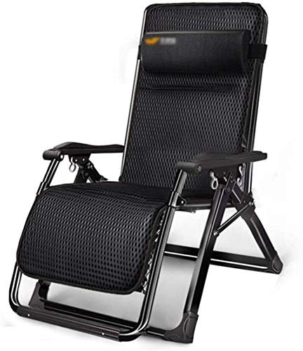 Leichter Lounge-Liegestuhl, klappbarer Zero-Gravity-Loungesessel für den Innenhof, den Strand, den Garten, Camping, Sonnenangeln, Stuhl für die Mittagspause im Innenbereich, Lazy Sofa, Rückenlehne,
