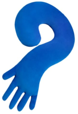 Begleitkissen - Kuschelmann Begleiter, Kuschelfreund Kuschelkissen | Weiches Körperkissen für Begleiter, Simulation der Handfläche, Ehemann Handflächensimulation, Armumarmung für Freundin, M