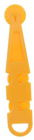 Warmhm Cutter Rotante per Fondant Giallo Ruote Intercambiabili Strumento Decorativo per Torte Pasta Facile da Usare Design Leggero Creazioni Dolci