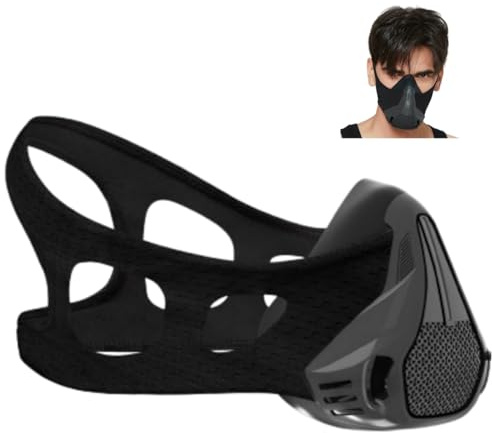 Sportmasken für Fitness, Lauftraining, Gesichtsmaske für große Höhen zur Verbesserung von Widerstand, Cardio und Ausdauerlaufmaske.Phantom trainingsmask
