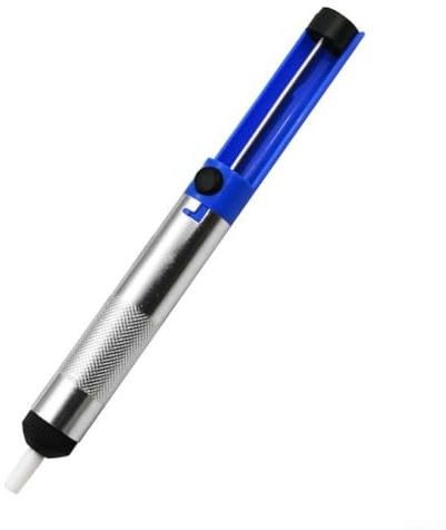 Pompa dissaldante in alluminio con forte aspirazione per riparazione PCB, confezione da 2 (1 pezzo)