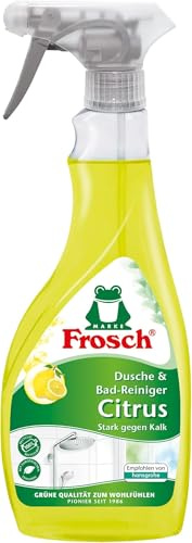 Frosch Dusche & Bad-Reiniger Citrus, 0,5 l (Packung mit 5)
