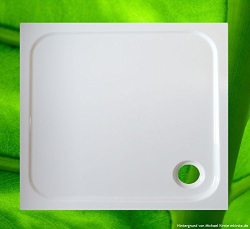 Ducha Bañera 100 x 90 + bañera + desagüe – preisgünstiges Completo Oferta – Plato de ducha 100 x 90 x 2,5 cm