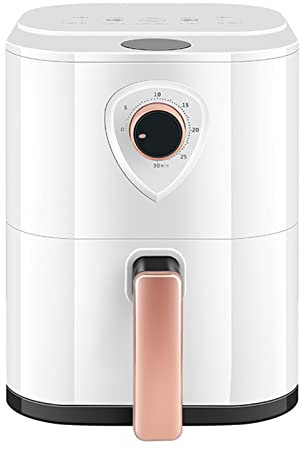 YHQKJ Cuisinière électrique Multifonction 4L avec contrôle du Temps, Panier antiadhésif, arrêt Automatique, 1000 W, Noir (Couleur : Wit) (Wit) Needed