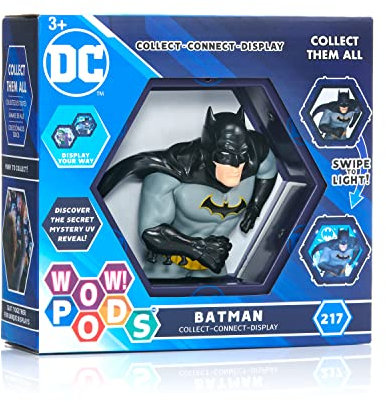 WOW! PODS DC Collection – Batman | Figurine de Super-héros Lumineuse à tête branlante | Jouets et Cadeaux Officiels DC à Collectionner