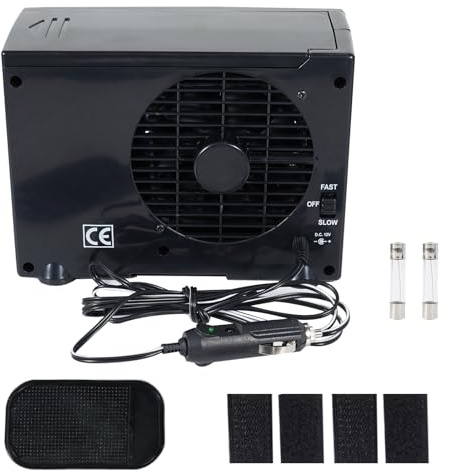 Unifizz Car Air Conditioner Cooler 12V Portable Mini - Universal Personal Car Air Cooling Powerful Fan Energy-saving Multi-functional