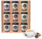 TILZ COLLECTION Kaffee-Geschenkset – Instant-Kaffeekorb, Kaffeegeschenke für Männer, Kaffeebecher in 9 Geschmacksrichtungen, Reisebecher, Geschenke für Männer, Instant-Kaffee-Geschenkset für Frauen
