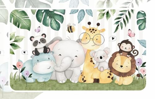 NATHAN - Kinderpuzzle - 15-teiliger Rahmen - Kuscheltiere - Mädchen oder Junge ab 3 Jahren - Hochwertiges Puzzle - Dicker und haltbarer Karton - Tiere - 12001095