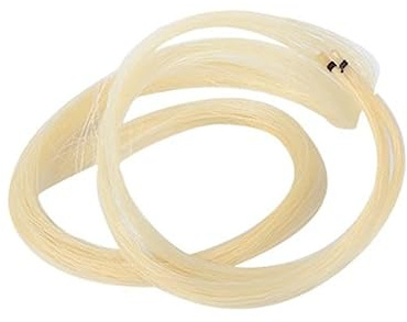 Geigenbogenhaar aus Mongolischem Pferdehaar 2 Hanks | Violine und Kleinere Instrumente, Beige, mit Griffigkeit und Ähnlicher Dicke