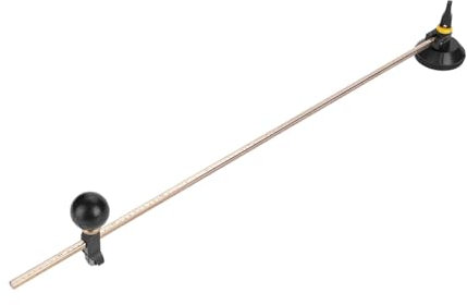 Glass Cutter 6 Wheel Compasses Circular Cutting Cutter with Suction Cup Circle for HOBBYISTS Professional Glass Cutters (100cm)