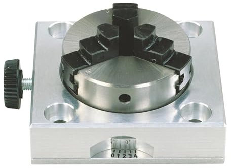 Dividing Head 3 Jaw Chuck Mi/ni Magic Indexing Plate for MF70 and KT70 Mi/ni Lathe Milling Machine Bench Driller