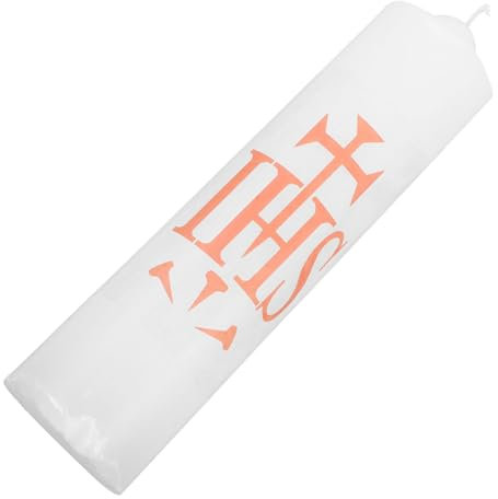 Mobestech Candela Sacra in Cera Soia Candela Preghiera per Feste per Battesimo e