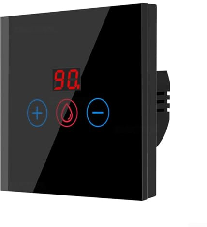 BildeeMait Smart Immersion Heater WiFi Switch With Timer, 4400W, Works With Google Assistant Water Heater Switch,Smart Home Accessories,Switch,Remote Control Switch(white)