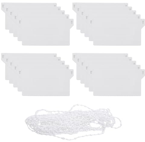 Vertical Blind Spare Parts, 89mm (3.5 inches) Vertical Blind Bottom Weights, 20 Bottom Weights, Top Hangers and Bottom Chain Repair KIT
