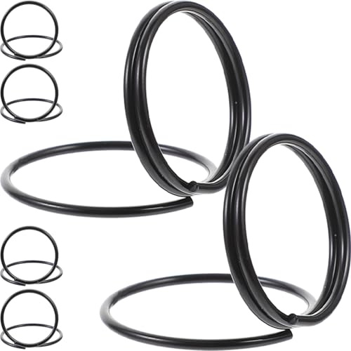 HEMOTON 6 Stück Metall Notizhalter mit Stabilem Design und Feiner Verarbeitung als Bilderkartenhalter und Tischkartenhalter für Hochzeitstischdeko