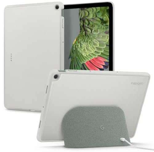 Spigen Thin Fit Pro Hülle Entwickelt für Google Pixel Tablet 11 Zoll (2023) Kompatibel mit Charging Speaker Dock - Grau