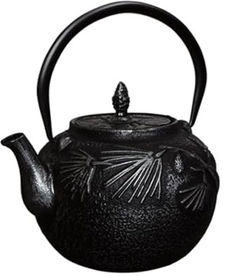BERLINGERHAUS Tetera de hierro fundido 0,8 l negro BH-7802