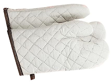 HEMOTON Hitzebeständige Ofenhandschuhe Aus Baumwolle 2 Stück Mikrowellenhandschuhe Backofenhandschuhe Für Küche Für Männer Und Frauen Waschbar Und Bequem