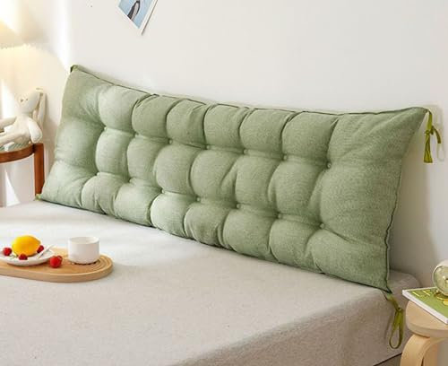 Suave Almohada de lectura, 120/60/80/150/200/180cm Cabecera Cojín, Cojín Grande de Pared, Sofá Cojines de Lectura，Respaldo de Cama Almohada Lumbar para Sala de Esta Sillas Dormitorio ( Color : #5 , Si