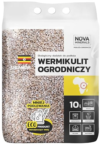 Nova Minerals Vermiculit für Pflanzen 2–4 mm 50L – Mineralisches Substrat für Garten, Topfpflanzen & Hydroponik – Natürliches Vermiculite zur Feuchtigkeitsregulierung & Bodenverbesserung