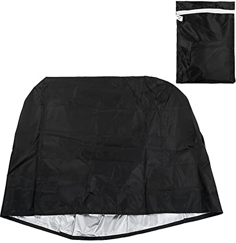 Cubierta para Parrilla Pequeña, Cubierta para Barbacoa Resistente a la Intemperie, Cubierta Resistente Al Agua para Exteriores para Ahumador de Parrilla de Gas, Barbacoa con