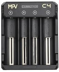 Born To Vape presente MPV � Chargeur Intelligent pour accus 18650/21700 � Jusqu�� 8 emplacements � Power Bank int�gr�e Selon mod�le � Affichage LED/LCD (... et son sticker BTV exclusif collectionnable